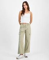 Ultra Flirt Juniors' Stretch-Waistband Cargo Pants