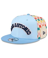 New Era Men's Light Blue San Antonio Spurs 2024/25 City Edition 9FIFTY Snapback Hat