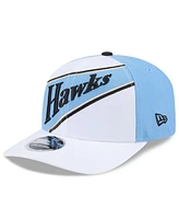 New Era Men's White Atlanta Hawks 2024/25 City Edition 9SEVENTY Stretch-Snap Hat