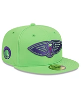 New Era Men's Green Orleans Pelicans 2024/25 City Edition Alternate 59FIFTY Fitted Hat