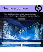 Hp Essential 27" Daily All-in-One Intel Core i7 1355U 8GB Ram Intel Uhd Graphics 512GB Ssd Storage Windows 11 Home Fhd 60Hz