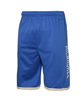 Nike Big Boys and Girls Royal Milwaukee Bucks 2024/25 City Edition Swingman Performance Shorts