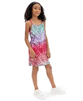 Sparkle & Shine Big Girls Sequin Sleeveless Dress