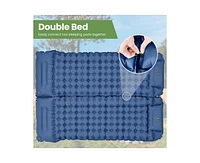 ropoda Extra Thickness 3.9'' Inflatable Sleeping Pad for 2 Person with Pillow