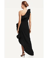 ONE33 Social Women's The Mercer Pleated Ruffle Gown