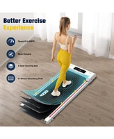 Redliro Walking Pad Under Desk Treadmill 265LBS 2.25HP Running Machine for Home Office