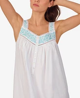 Eileen West Women's Sleeveless Short Gown