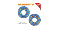 Mighty Medium Ring Celebration, 2 Pack Dog Toy