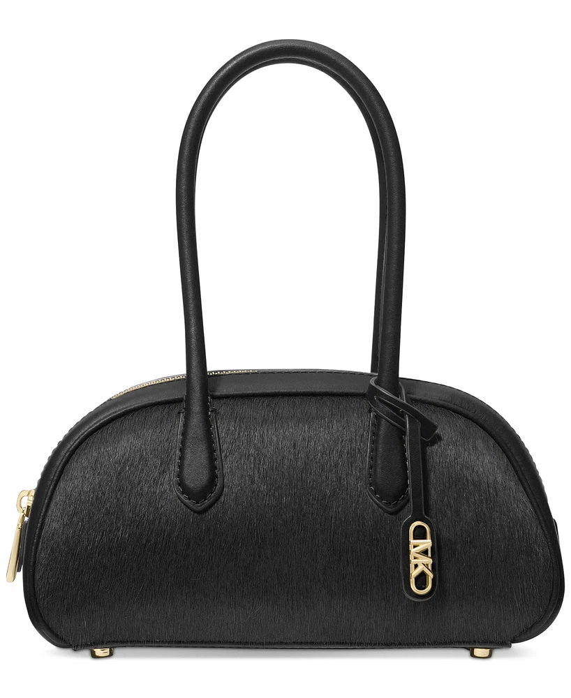 Michael Kors Lulu Small Handle Calf Hair Satchel Bag