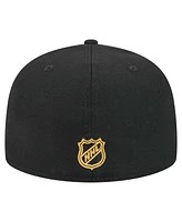 New Era Men's Black Boston Bruins Core 59FIFTY Fitted Hat