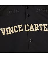 Mitchell & Ness Men's Vince Carter Black 2024 Basketball Hall of Fame Full-Snap Satin Jacket
