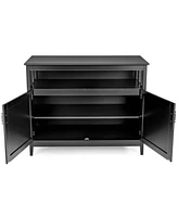 Gouun Modern Practical Wooden Kitchen Lockers with Large Storage Space