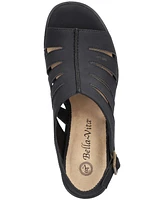 Bella Vita Women's Rhodes Block Heeled Sandals