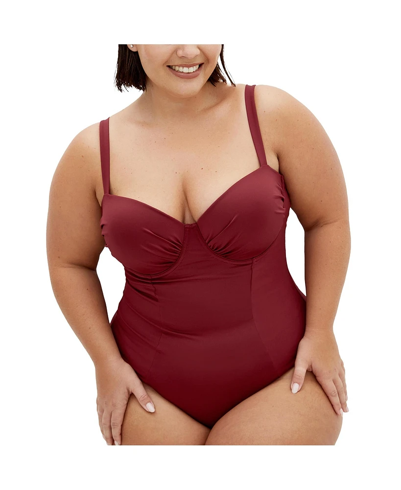 City Chic Plus Seville Underwire 1 Piece