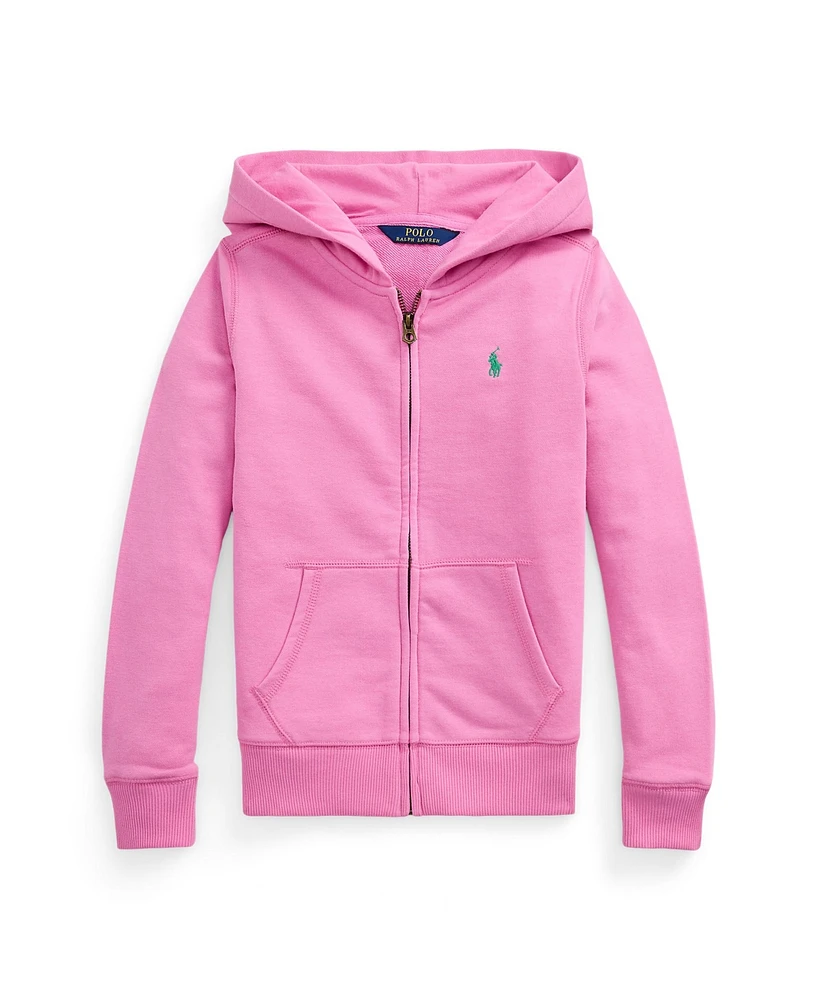 Polo Ralph Lauren Big Girls French Terry Full-Zip Hoodie