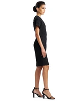 Natori Women's Jacquard A-Line Dress