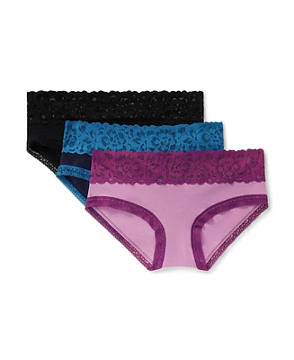 Adore Me Women's Millie Hipster Panty Pack of 3