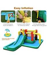 Inolait Slide Water Park Climbing Bouncer Pendulum Chunnel Game without Air-blower