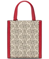 kate spade new york Valentine's Day Spade Flower Coated Canvas Manhattan Mini Tote