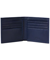 Polo Ralph Lauren Men's Embroidered Leather Billfold Wallet