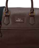 Polo Ralph Lauren Men's Pebbled Leather Duffel