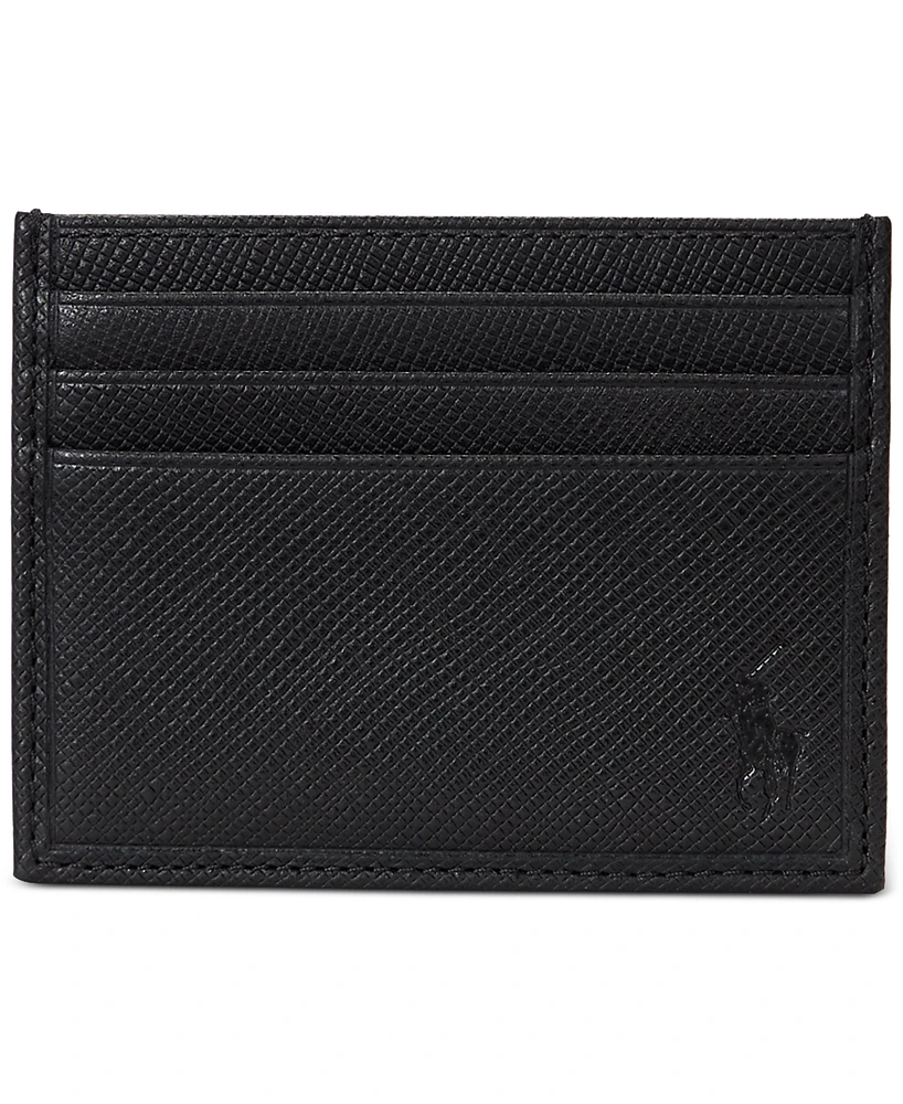 Polo Ralph Lauren Men's Saffiano Leather Card Case