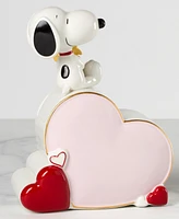 Lenox Snoopy Valentine's Day Porcelain Heart Candy Jar