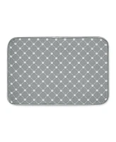 Bone Dry Trellis Print Pet Mat