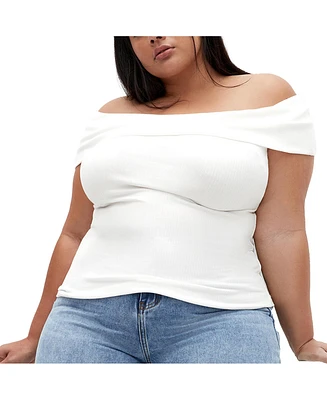 City Chic Plus Jessa Top