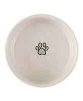 Bone Dry Petite Check Pet Bowl Set/2