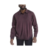 KingSize Big & Tall Lightweight Polo Sweater