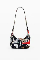 Desigual Women's Small Lacroix collage bag