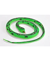 Wild Republic Rubber Snake Green Garden Snake Figurines, 46 Inches