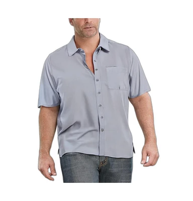 KingSize Big & Tall Short Sleeve Performance Button Down Shirt