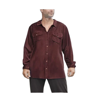 KingSize Big & Tall Long-Sleeve Corduroy Shirt