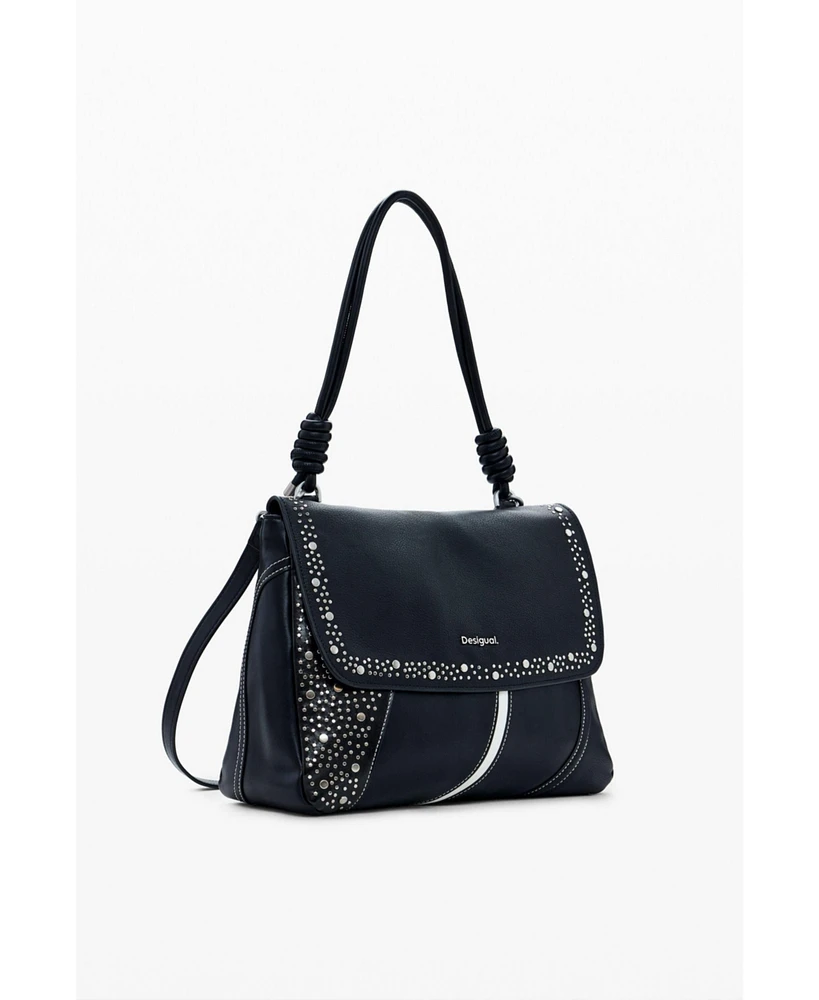 Desigual Women's Medium convertible studded bag