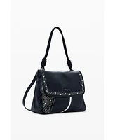 Desigual Women's Medium convertible studded bag