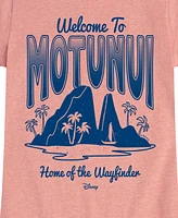 Disney Big Girls Moana 2 Welcome to Motunui Graphic Short Sleeve Tee