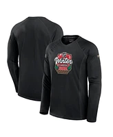 Fanatics Men's Black 2025 Nhl Winter Classic Authentic Pro Tech Long Sleeve T-Shirt