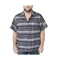 KingSize Big & Tall Hemp Short Sleeve Button Down