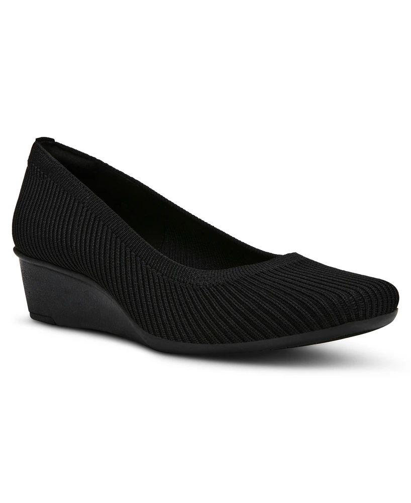 Anne Klein Women's Wisher Wedge Slip On Flats