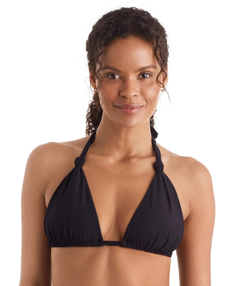 Mimi Flamingo Women's Willow Knot-Detail Bra Bikini Top