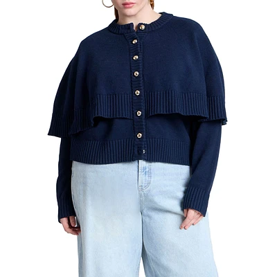 Eloquii Plus Cape Sweater