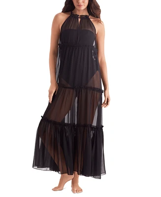 Mimi Flamingo Women's Oceana Tiered Cover-Up Dress
