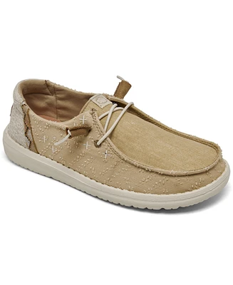 Hey Dude Women's Wendy Crafted Boho Casual Moccasin Sneakers from Finish Line