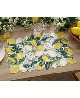 Elrene Tuscany Cutwork Table Linen Collection