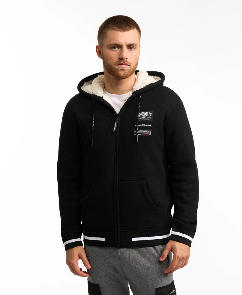 Ecko Unltd Men's Unique Sherpa Hoodie