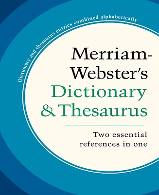 Merriam-Webster's Dictionary and Thesaurus by Merriam-Webster