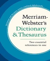 Merriam-Webster's Dictionary and Thesaurus by Merriam-Webster