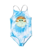 Star Wars The Child Girls One Piece Bathing Suit Toddler to Big Kid